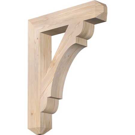 Ekena Millwork Olympic Craftsman Smooth Bracket, Douglas Fir, 5 1/2"W x 30"D x 38"H BKT06X30X38OLY04SDF